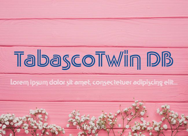 TabascoTwin DB example